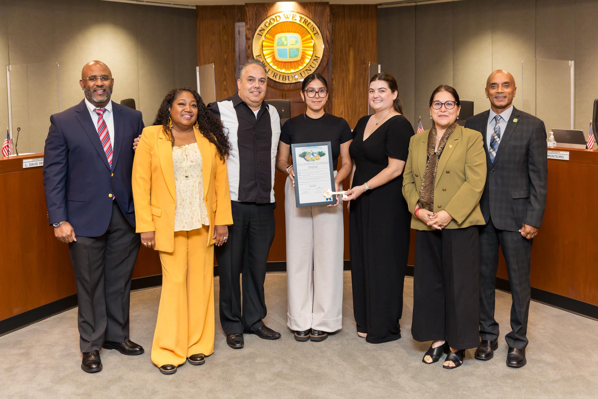 Council with a Proclamation for the American Lung Association