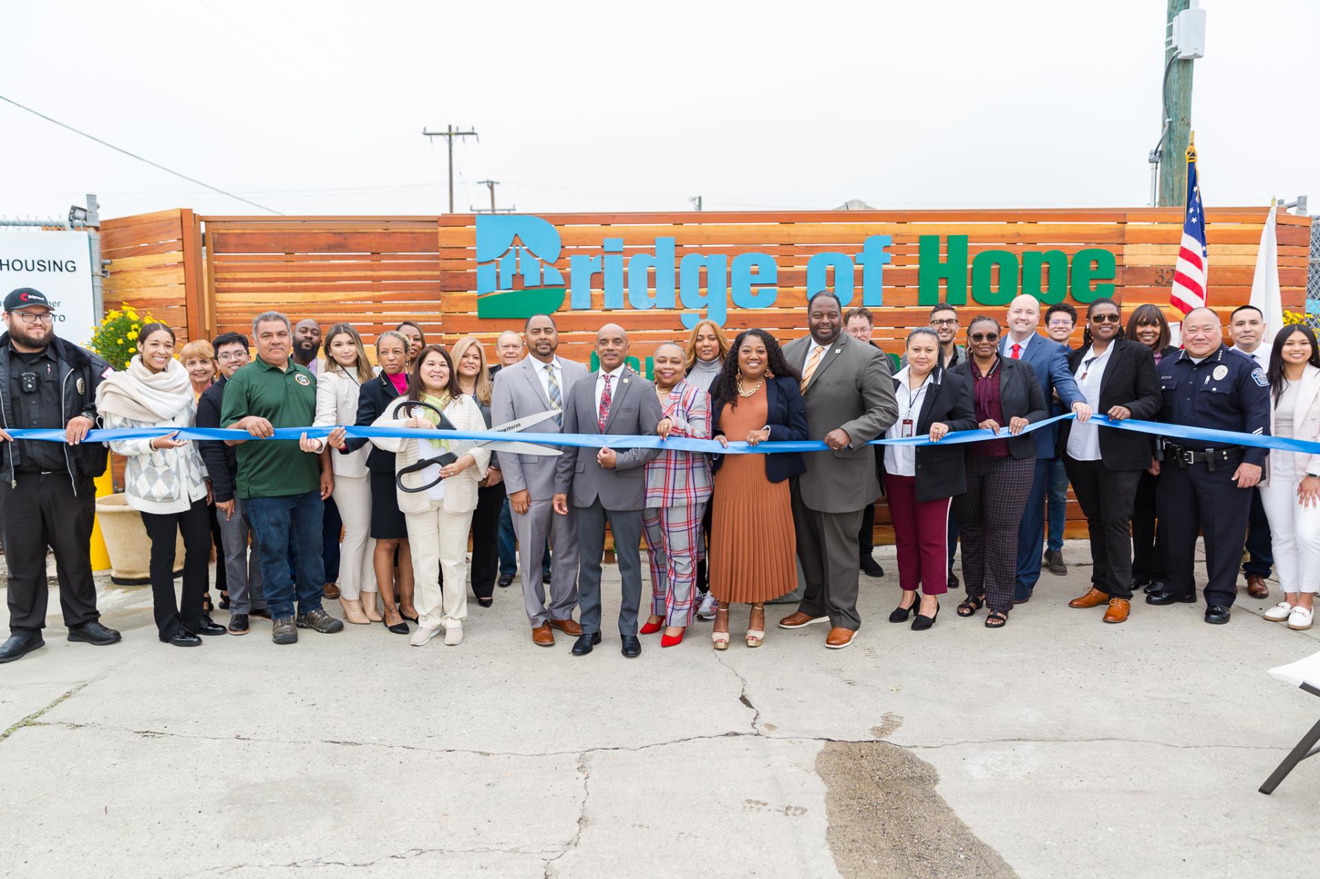 Bridge of Hope Ribbon Cutting