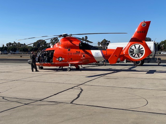 Coast Guard Dolphin Helicopter